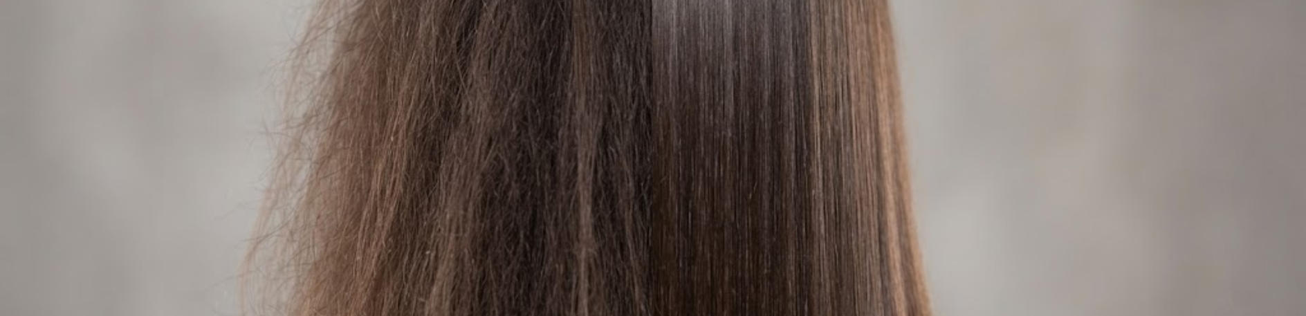Frizz on Left Size and Smooth on Right