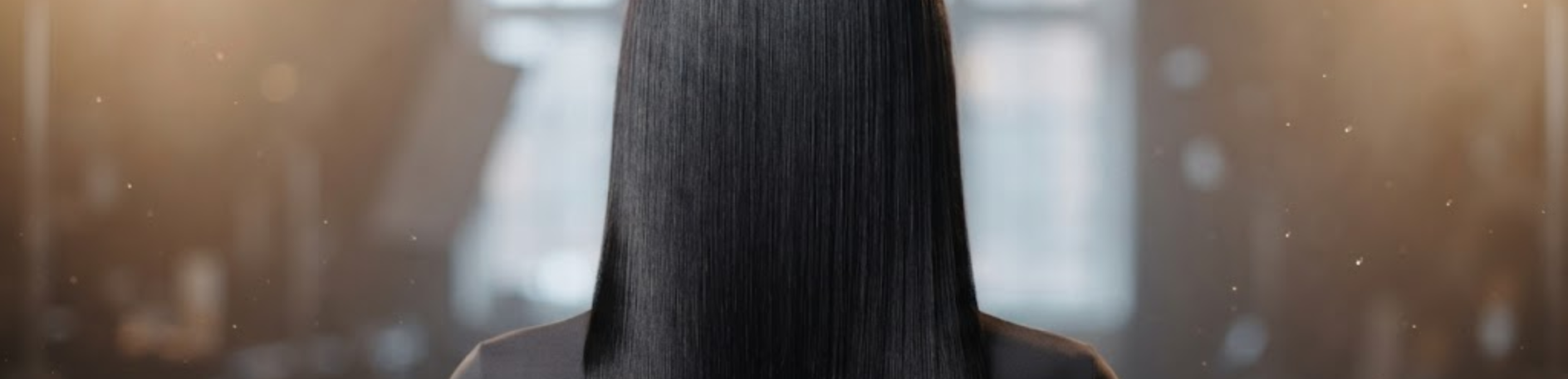Pin Straight Black Hair