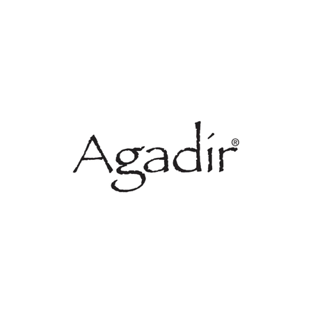 Agadir Hair Care Logo on White Background