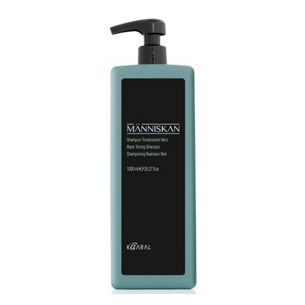 Kaaral Manniskan Black Toning Shampoo 1000 ML