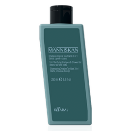Kaaral Manniskan 3 in 1 Shampoo & Shower Gel 250 ML